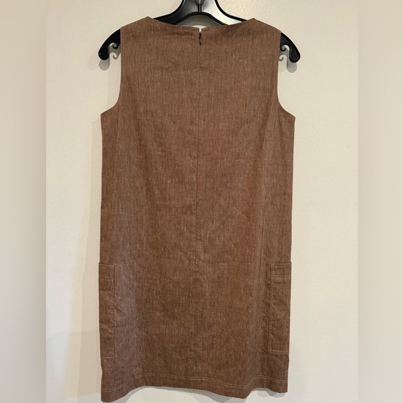 THEORY linen blend shift. Size 4. Never worn. Lined. Excellent condition. - Picture 4 of 4